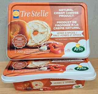 Cream Cheese - Herbs & Spices 23% M.F. (Tre Stelle)